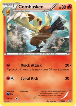 Combusken #27, Reverse Foil