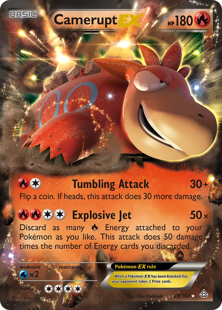 Camerupt-EX #29, Primal Clash