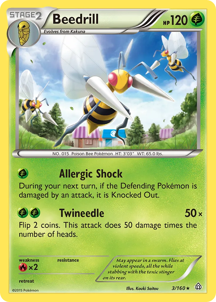 Beedrill #3, Primal Clash