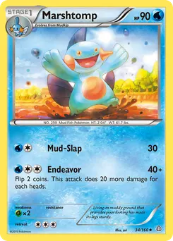 Marshtomp #34, Reverse Foil