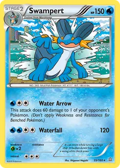 Swampert #35, Inverted Back