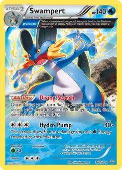 Swampert #36, Reverse Foil