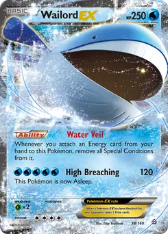 Wailord-EX #38, Standard
