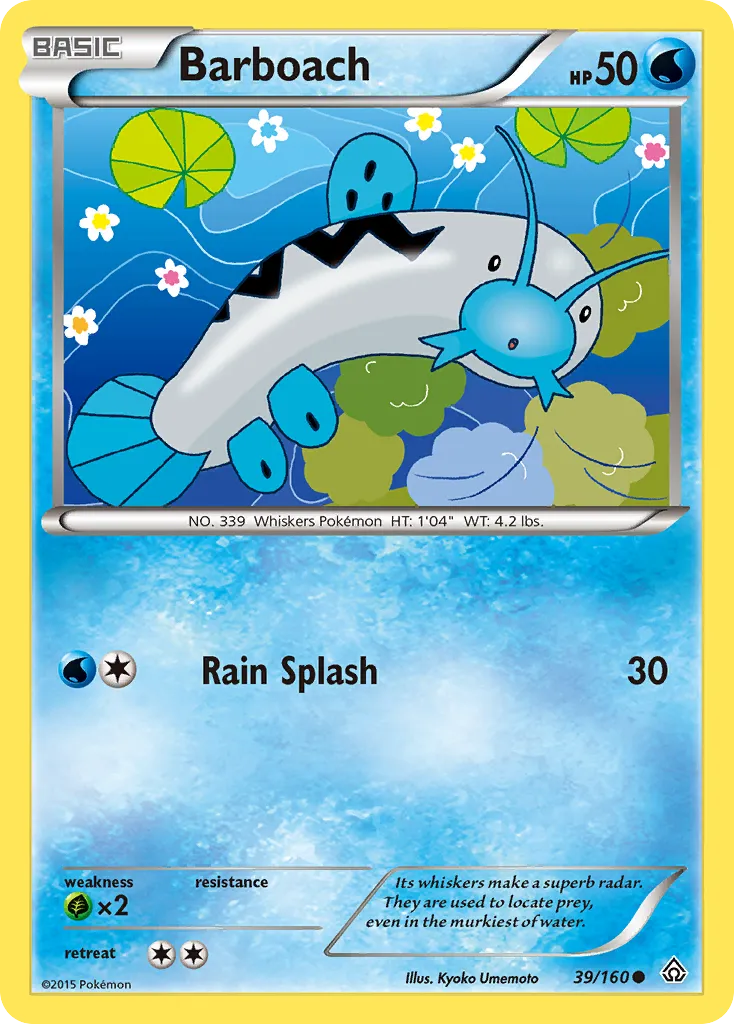 Barboach #39, Primal Clash Reverse Foil
