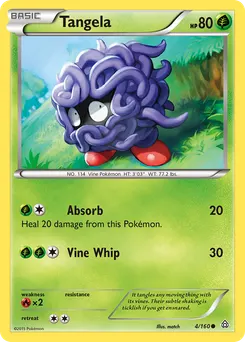 Tangela #4, Reverse Foil