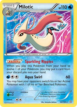 Milotic #44, Reverse Foil