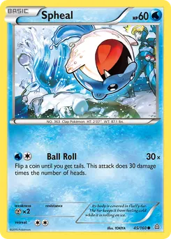 Spheal #45, Reverse Foil