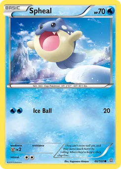 Spheal #46, Reverse Foil