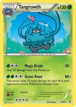 Tangrowth #5, Reverse Foil