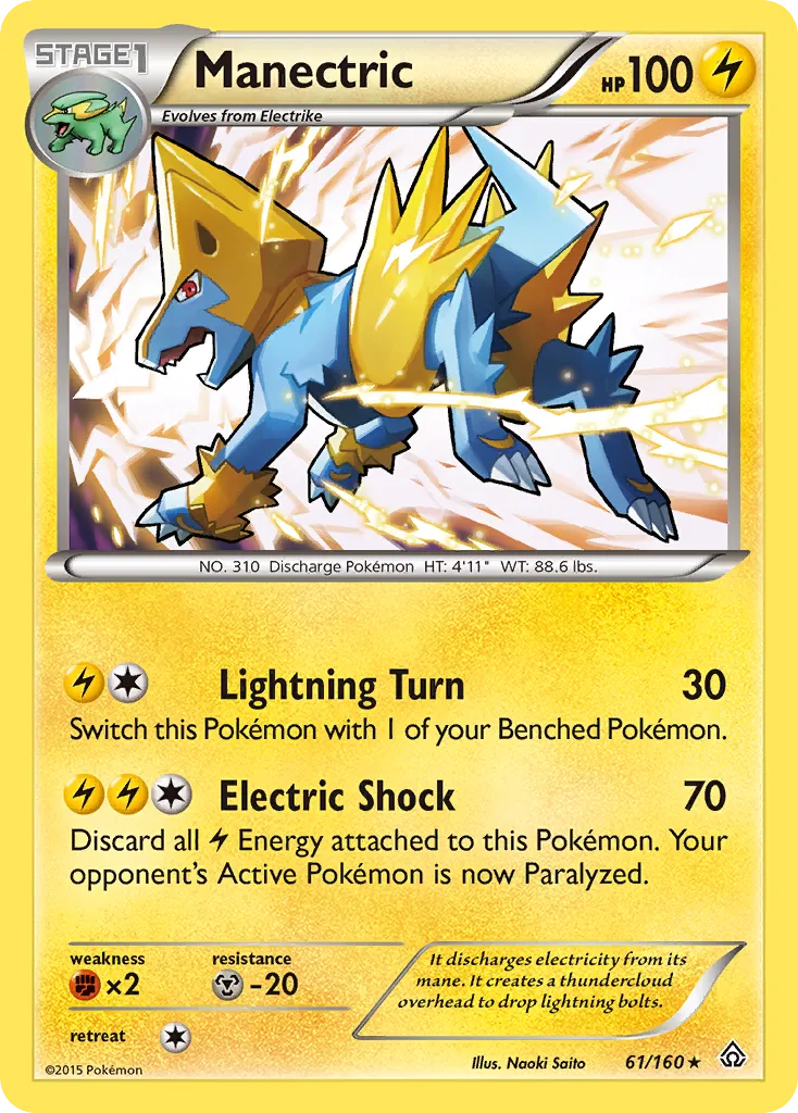 Manectric #61, Primal Clash