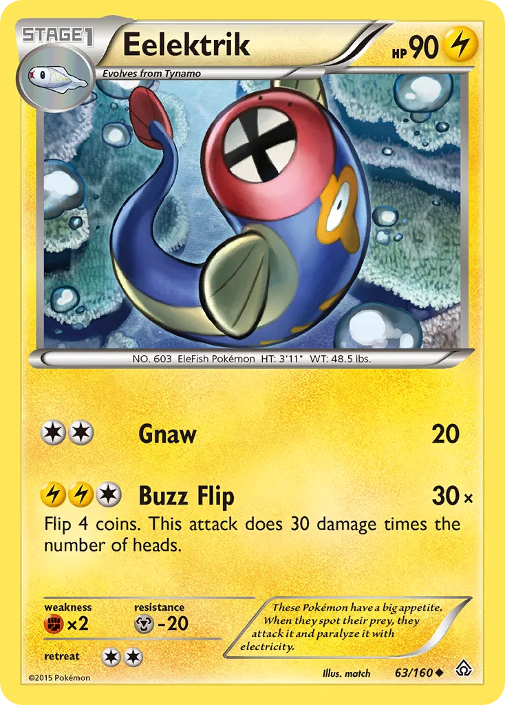 Eelektrik #63, Primal Clash Reverse Foil