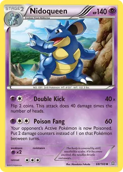Nidoqueen #68, Reverse Foil