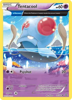 Tentacool #71, Reverse Foil