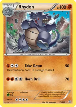 Rhydon #75, Reverse Foil