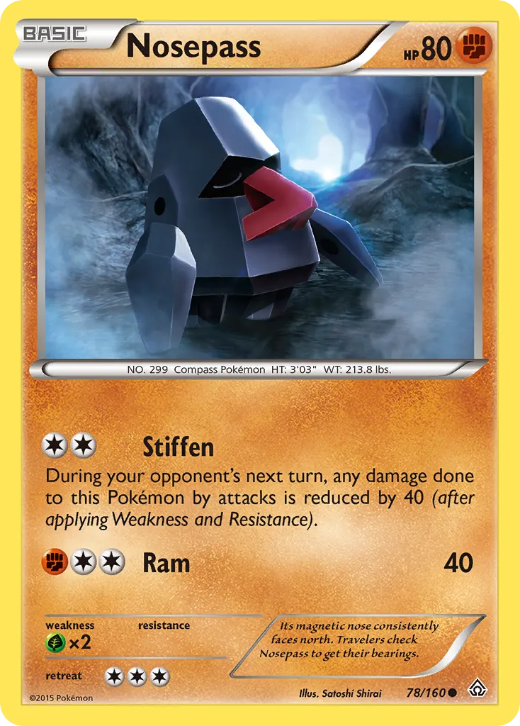 Nosepass #78, Primal Clash Reverse Foil