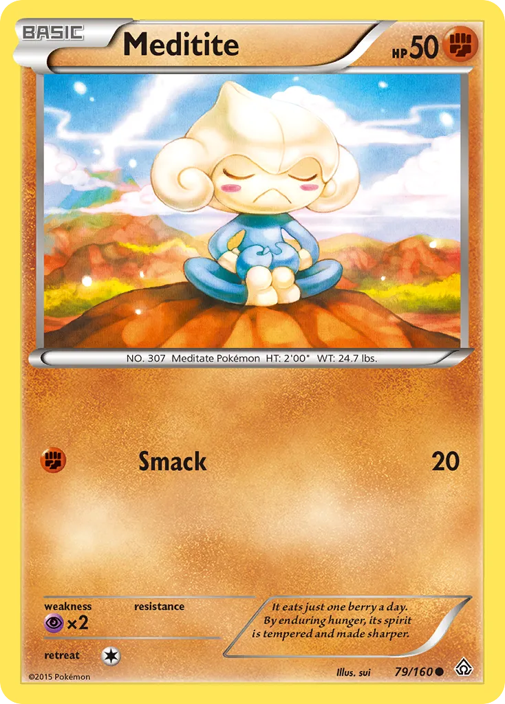 Meditite #79, Primal Clash Reverse Foil