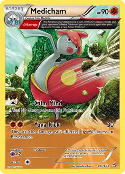 Medicham #81, Reverse Foil
