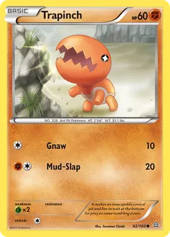 Trapinch #82, Reverse Foil