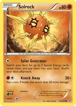 Solrock #83, Reverse Foil