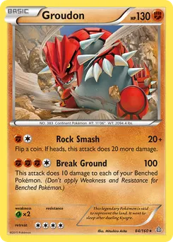 Groudon #84, Cracked Ice