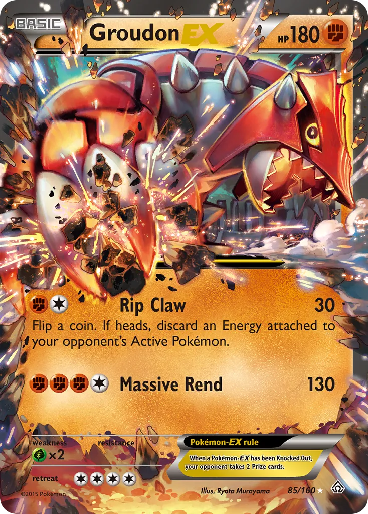 Groudon-EX #85, Primal Clash