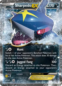 Sharpedo-EX #91, Standard