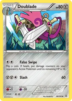 Doublade #99, Reverse Foil