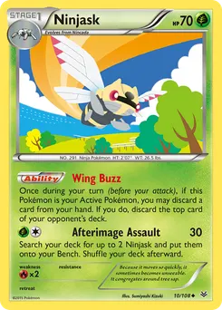 Ninjask #10, Roaring Skies