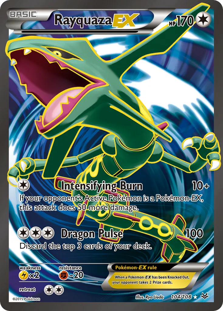 Rayquaza-EX #104, Roaring Skies