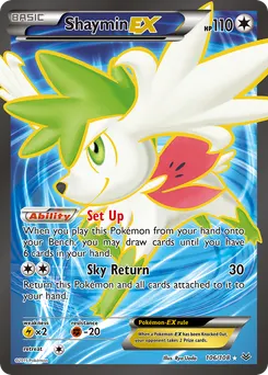 Shaymin-EX #106, Standard