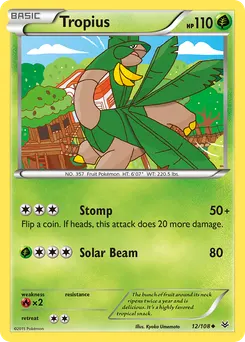Tropius #12, Standard