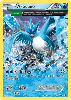 Articuno #17, Reverse Foil