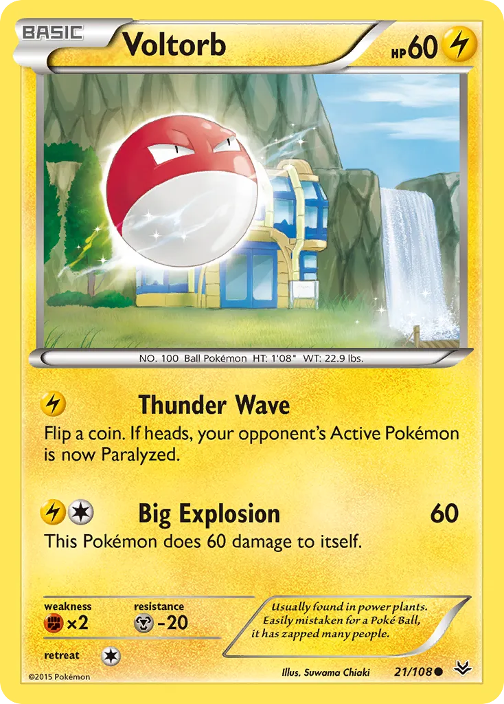 Voltorb #21, Roaring Skies