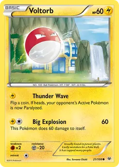 Voltorb #21, Standard