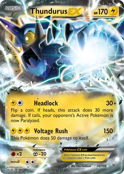 Thundurus-EX #26, Standard