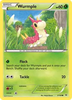 Wurmple #3, Reverse Foil