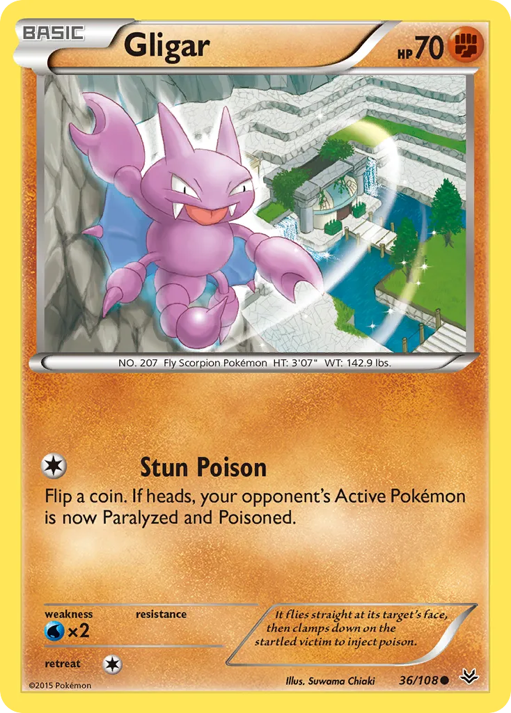 Gligar #36, Roaring Skies