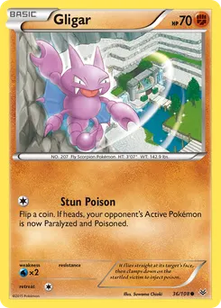 Gligar #36, Standard
