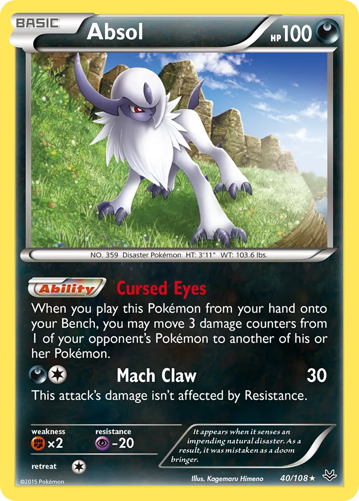 Absol #40, Roaring Skies