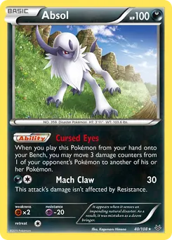 Absol #40, Standard
