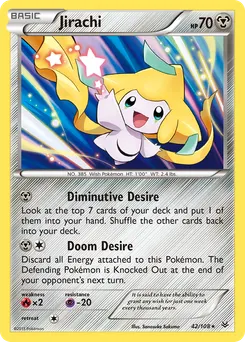 Jirachi #42, Reverse Foil