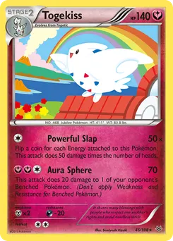 Togekiss #45, Roaring Skies