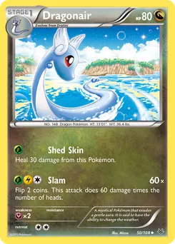 Dragonair #50, Reverse Foil