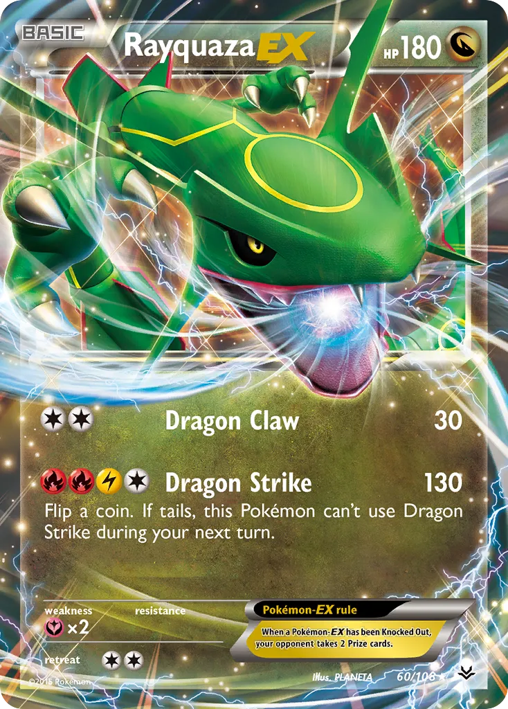 Rayquaza-EX #60, Roaring Skies