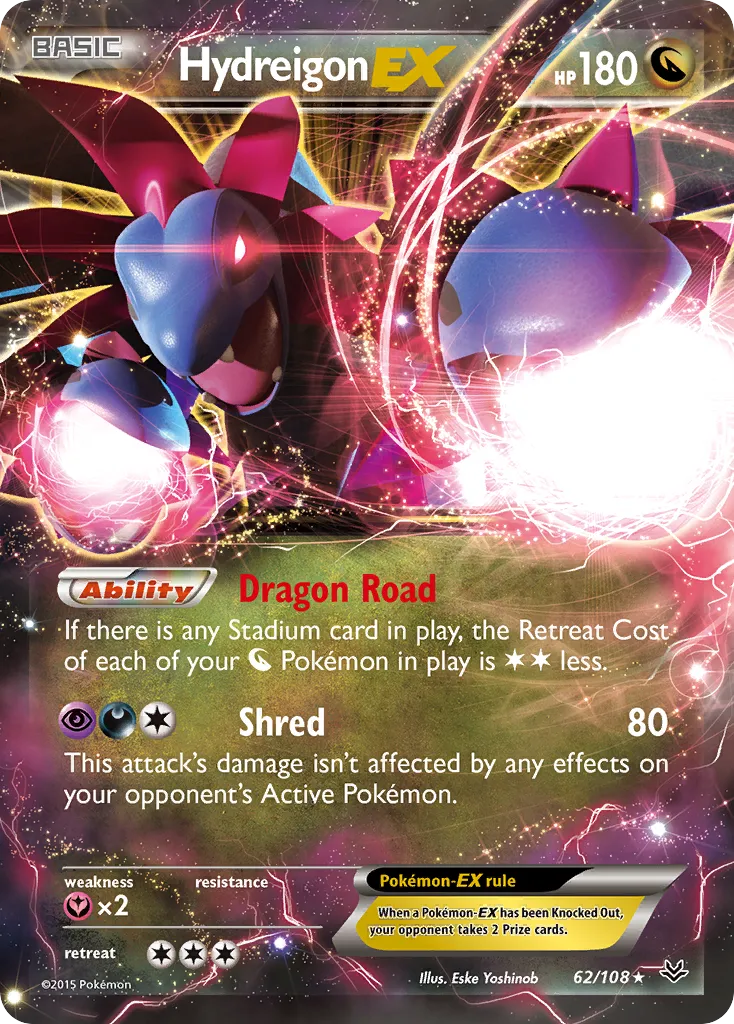 Hydreigon-EX #62, Roaring Skies