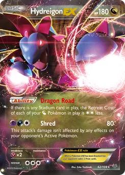 Hydreigon-EX #62, Standard