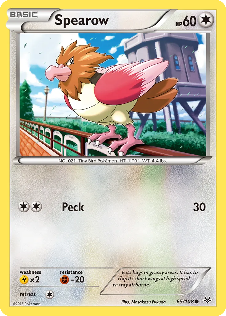 Spearow #65, Roaring Skies
