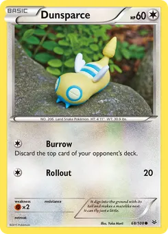 Dunsparce #68, Roaring Skies