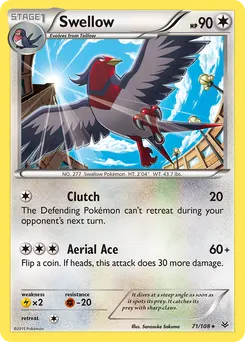 Swellow #71, Roaring Skies