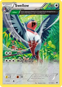 Swellow #72, Reverse Foil